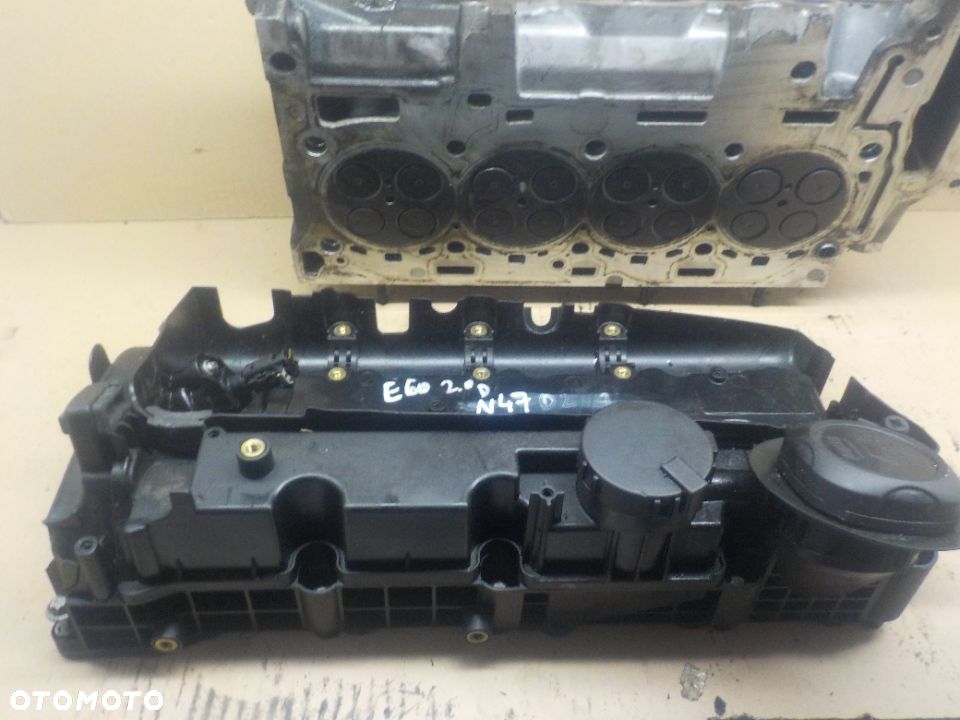 BMW E60 E90 E84 2.0 D N47D20C GŁOWICA WAŁKI POKRYWA - 7