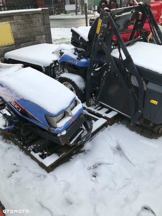 iseki SXG 19 kosz , chłodnica , skrzynia , części - 2