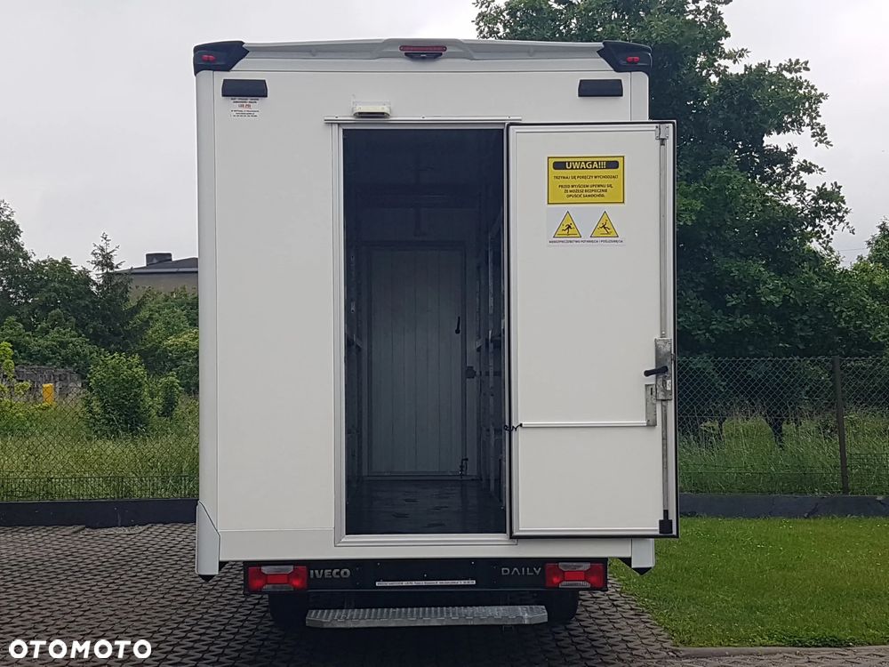 Iveco DAILY KONTENER NISKOPODŁOGOWY 4,43x2,23x2,42 SKLEP FOODTRUCK BAR KLIMA KONIOWÓZ KAMPER - 5