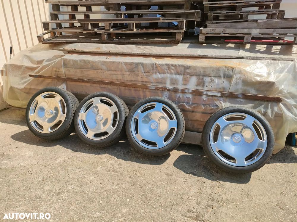 ROTI COMPLETE JANTE SI ANVELOPE NOI AUTO MYBACH 20 INCH - 1