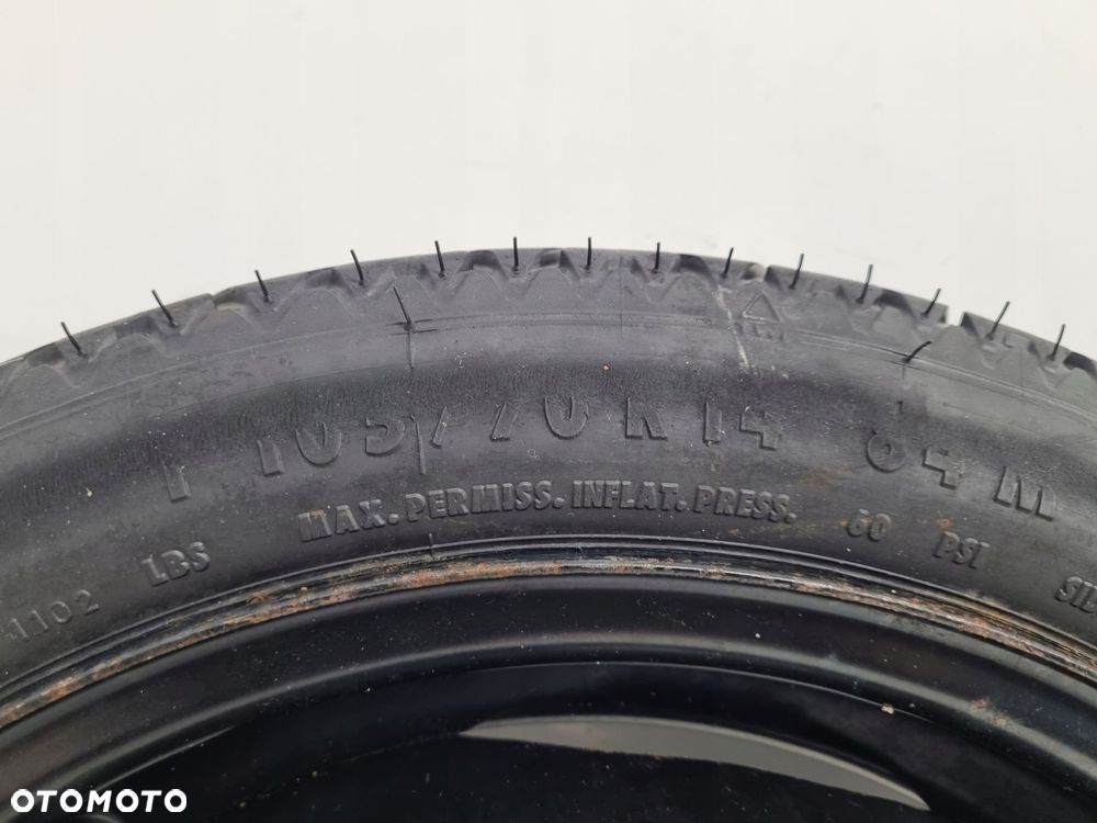 KOŁO DOJAZDOWE ZAPASOWE Ibiza II Polo III 105/70 R14 4x100 1H0601027C zapas - 6