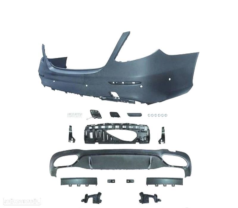 PÁRA-CHOQUES TRASEIRO MERCEDES CLASE E 220-500 W213 16- - 2