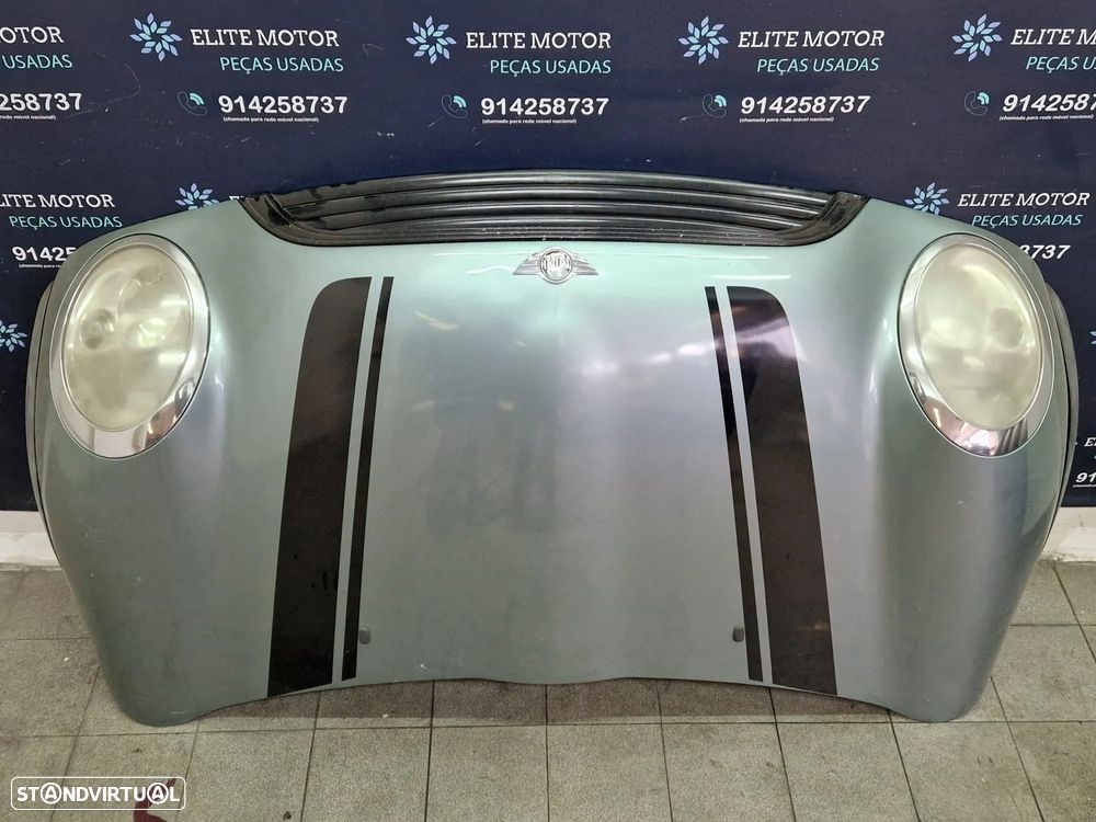 Frente completa usada MINI ONE R50 capot parachoques guardalamas oticas - 4