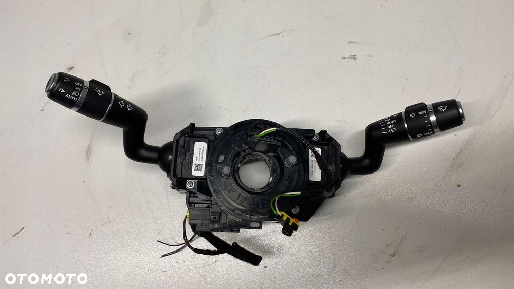 JAGUAR EX XF PRZEŁĄCZNIK ŚWIATEŁ WYCIERACZEK ZESPOLONY TAŚMA AIR BAG PAJĄK - 2