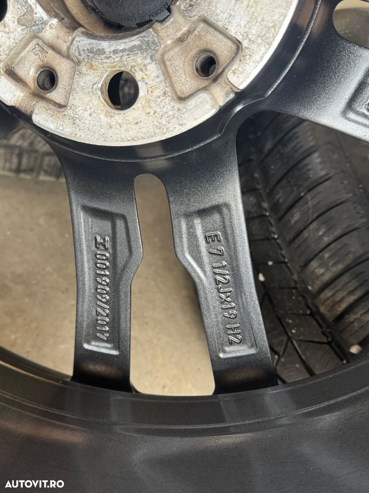 Vând jante originale BMW X3-X4 G01-G02 pe 19” cu anvelope de iarnă - 13