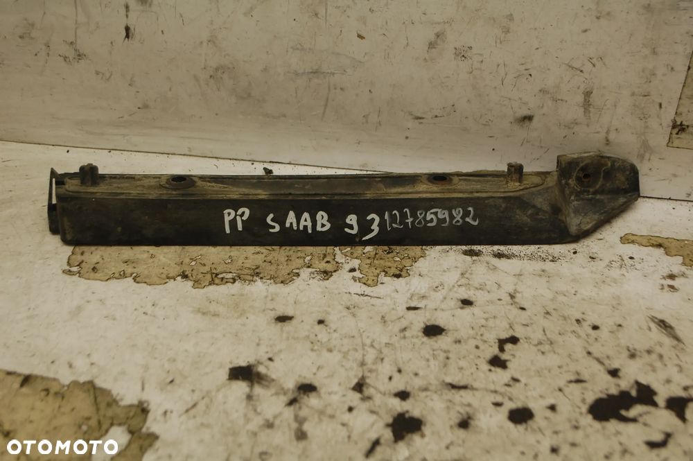ŚLIZG MOCOWANIE ZDERZAKA LEWY PRAWY PRZÓD PRZEDNIE SAAB 93 9-3 II 02-07R. 12785981 12785982 - 6