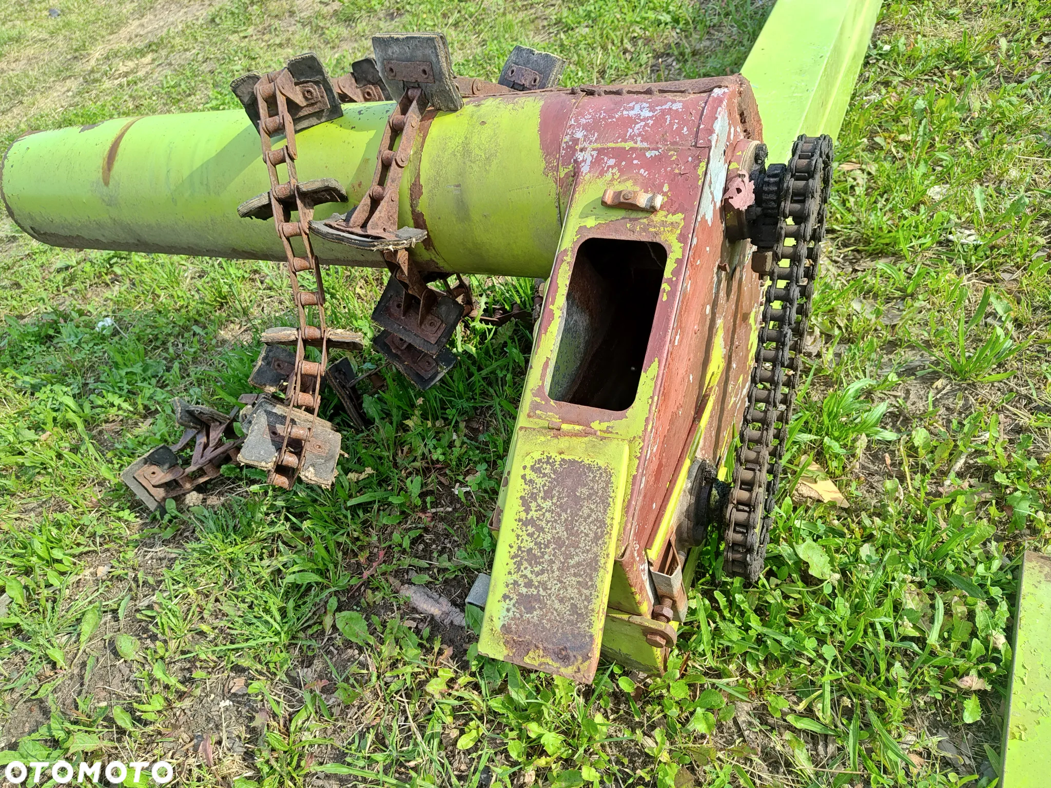 Claas  mercator 75 podajnik kłosowy ślimak łańcuch - 4