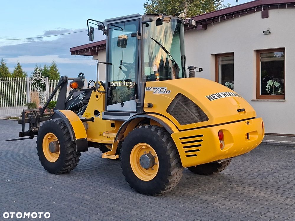 New Holland W70B z Niemiec Łyżka otwierana+Widły - 4