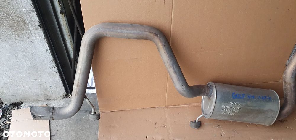 Tłumik wydech rura stan bardzo dobry VW Golf VI 6 Plus 1.6 TDI 1K0253411CK - 2
