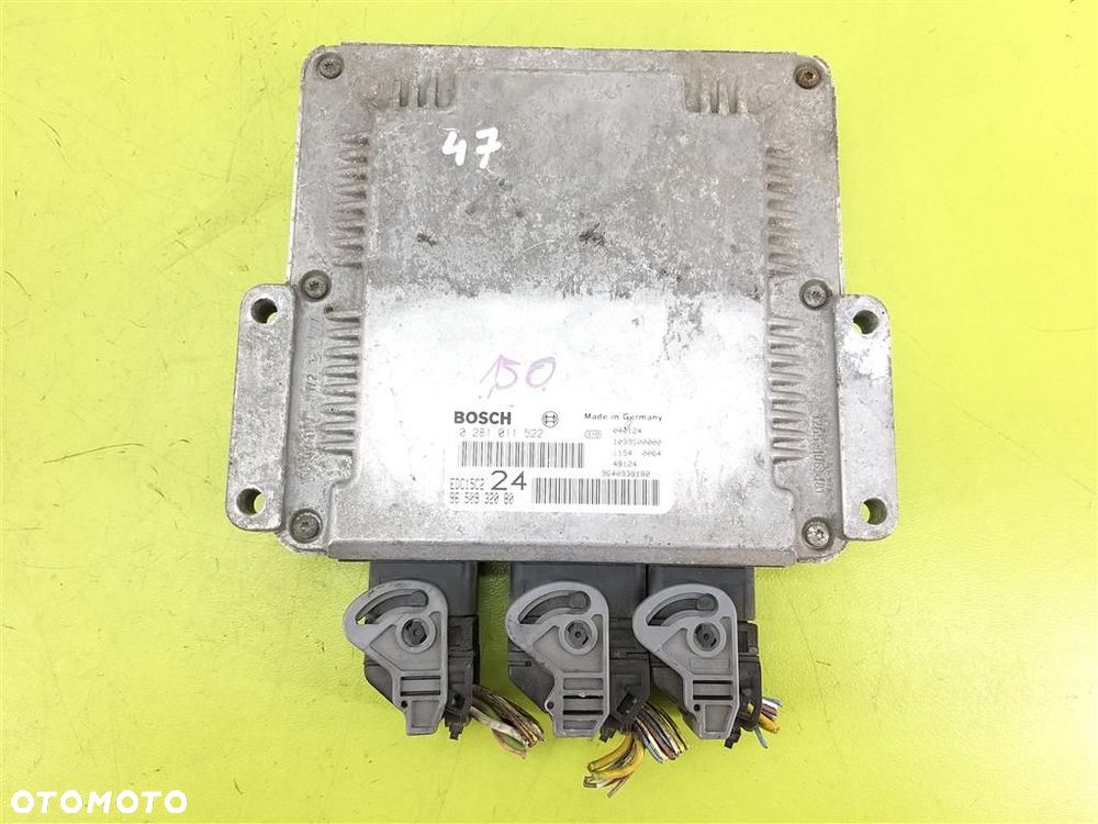 Komputer sterownik silnika Citroen C8 2002-2014 2,2 HDI 9650932080 ORYGINAŁ - 5