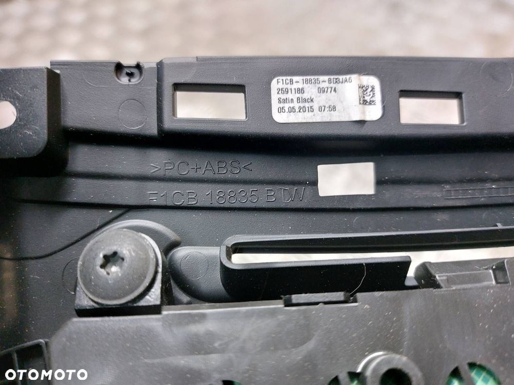 OSŁONA RAMKA RADIA FORD C-MAX MK2 LIFT F1ET18K811BD F1CB-18835-BDW - 5