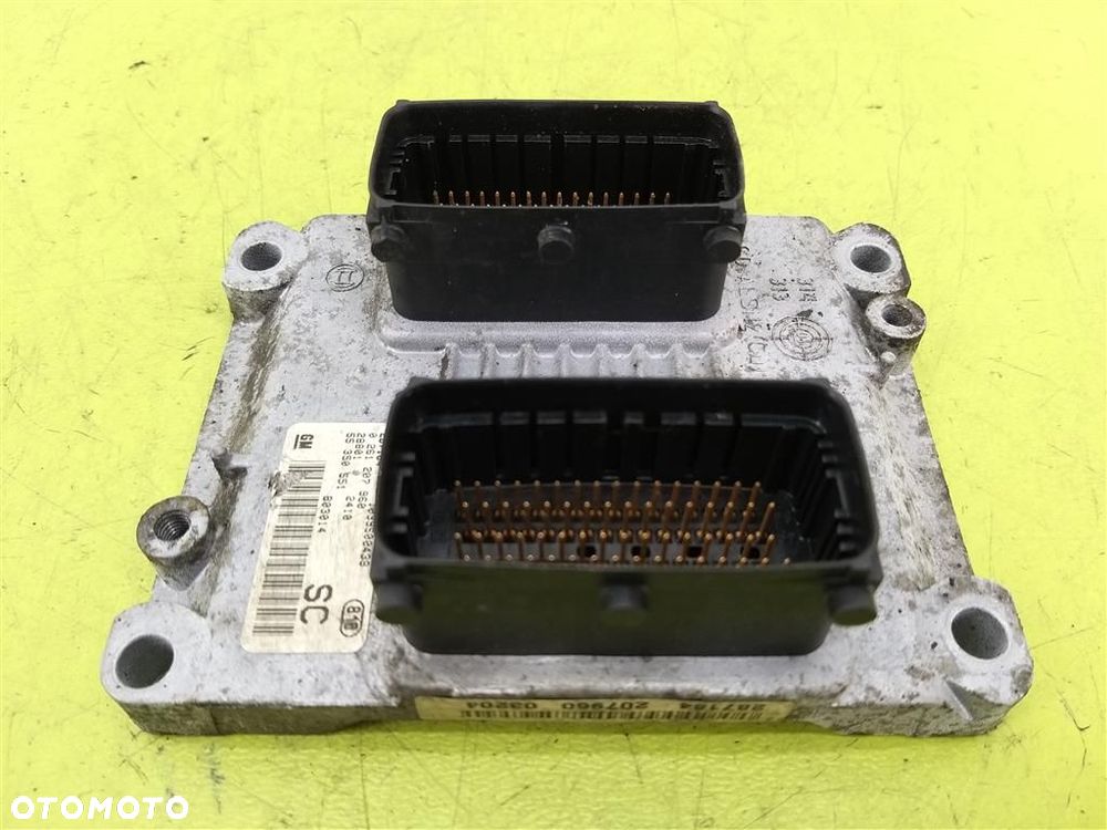 Komputer sterownik silnika Opel Corsa C 2000-2006 1,0 B 55350551 ORYGINAŁ - 5
