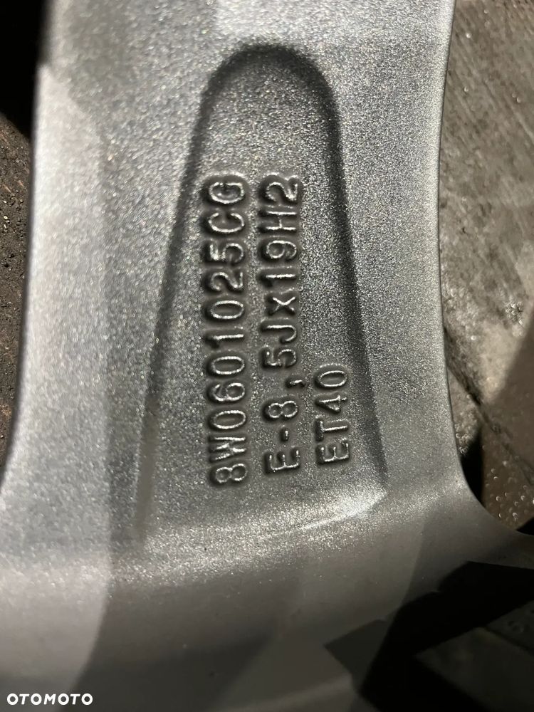 Felga Audi 5x112 19 8,5J ET 40 8W0601025CG 1szt - 3