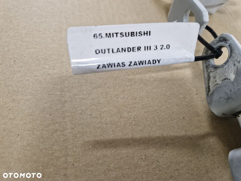 mitsubishi outlander iii 3 2.0 zawias zawiasy drzwi prawy tył komplet - 6