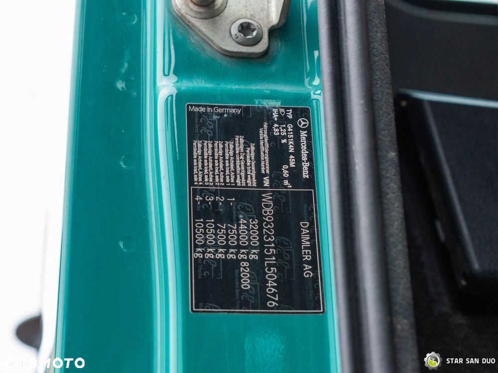 Mercedes-Benz ACTROS 4151 8x4 Palfinger PK 30002 K  HDS Żuraw Wywrotka - 21