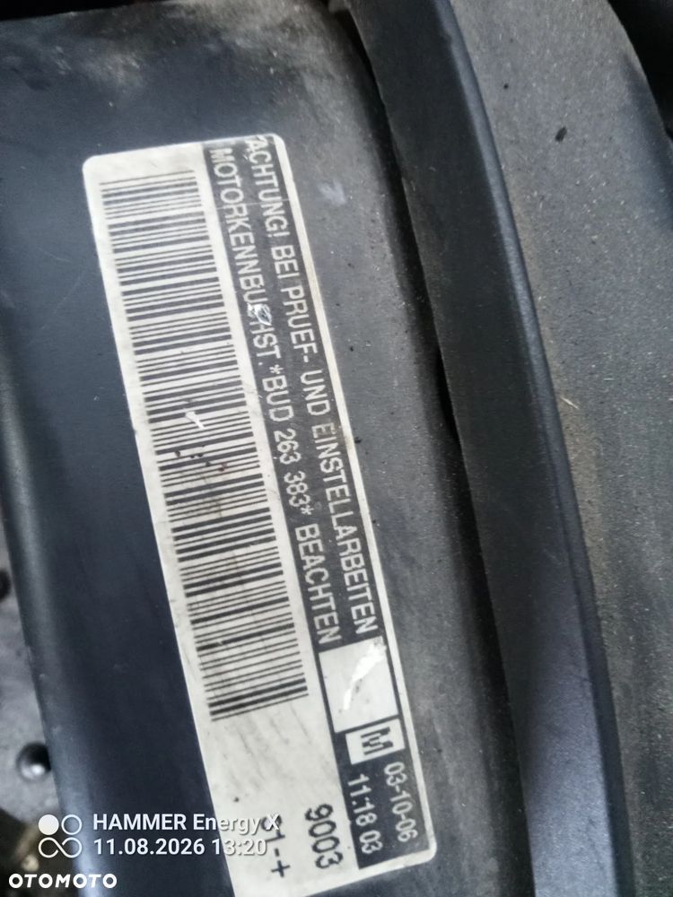 Silnik słupek  BUD VW Golf Plus 1,4 16V - 3