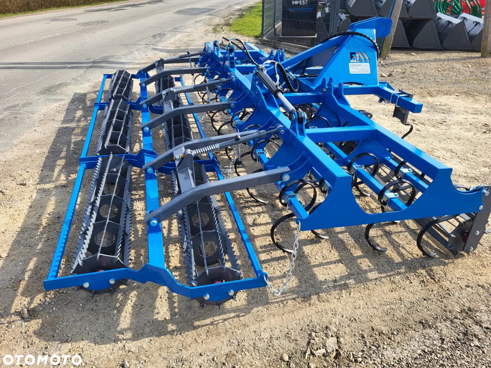 AGREGAT Uprawowo-Przedsiewny/ NIETOPERZ/ Agregat Bierny EURO-MASZ 2,1 Do 5,6m - 7