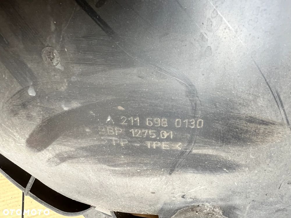 Nadkole lewy przód przednie lewe komplet Mercedes E Klasa W211 Lift A2116980130 - 5