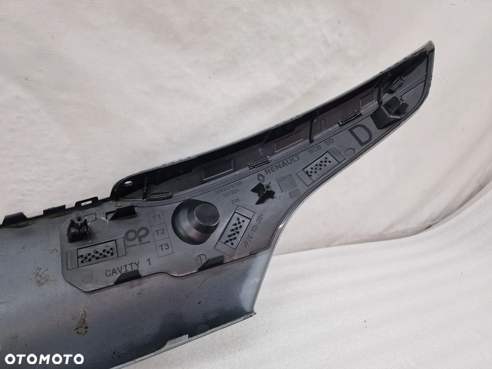 RENAULT MEGANE 5 V E-TECH ZDERZAK PRZEDNI PRZÓD , GÓRA / LISTWA POD ATRAPE / GRILL PRZEDNI PRZÓD , KOLOR GRIS , NR 620224891R , NR AUKCJI GL776 - 14