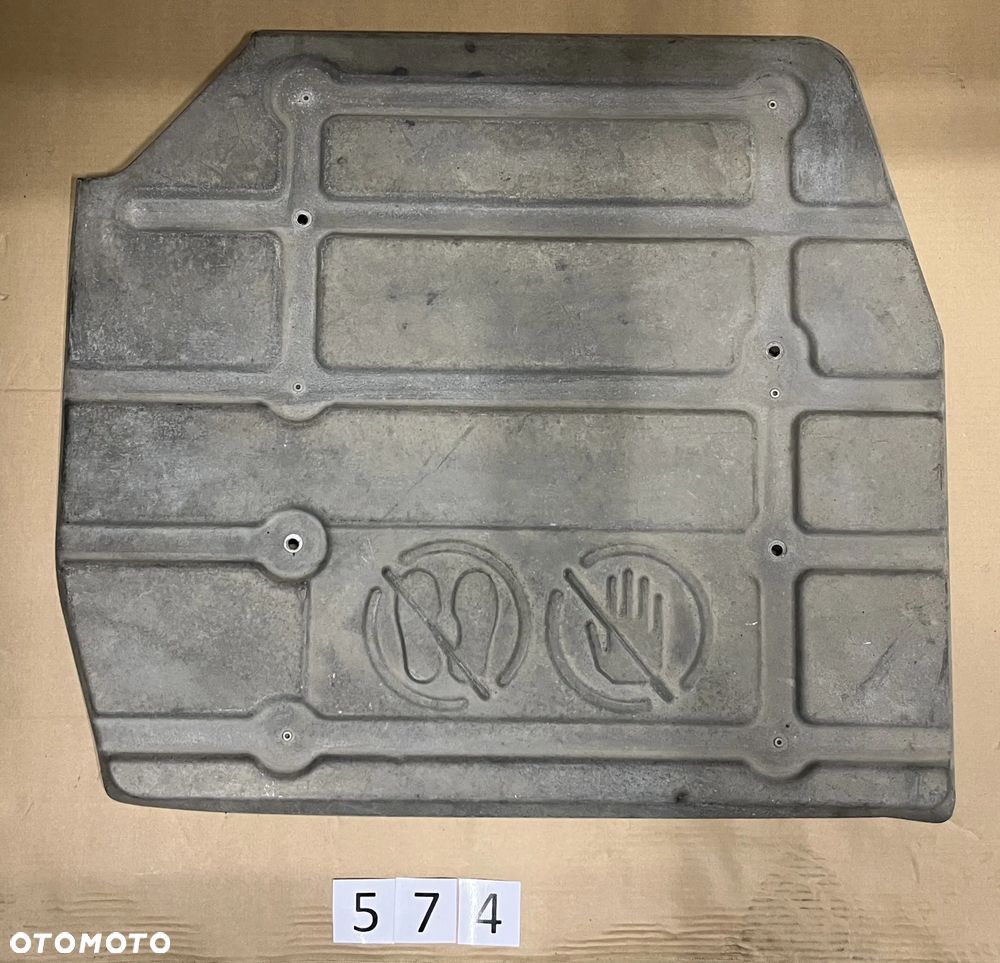 Blacha, osłona tłumika katalizatora Volvo FH4 - 2