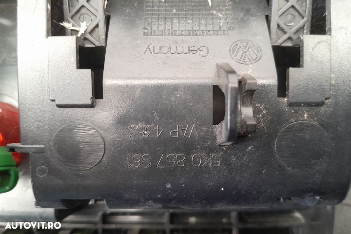 Scrumiera 5K0857961 5K0857961 Volkswagen VW Golf 6 [2008 - 2015] Hatc - 3