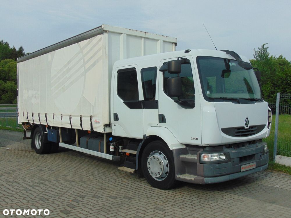 Renault Midlum 240DXi Firanka Plandeka Skrzynia Rama Brygadowa Kabina 6 osób - 2