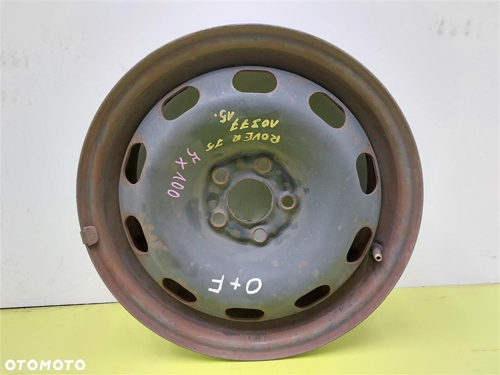 Felga stalowa Rover 75 5X100 6,5 J 15 ET 38 1J0601027Q - 1