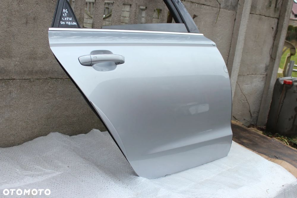 DRZWI TYLNE PRAWE AUDI A6 C7 AVANT AUDI ALLROAD LX7W 2015 - 12