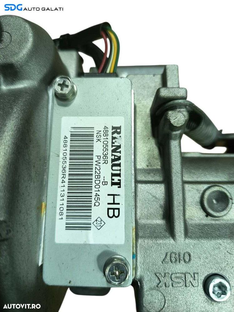 Kit Pornire ECU Calculator Motor Control Confort Coloana Ax Blocator Volan Cartela Cititor Chei Cheie CIP Imobilizator Renault Megane 3 1.9 dCi 2008 - 2016 Cod 237100055R 0281015798 284B13640R 285909828R [LS0146] - 10