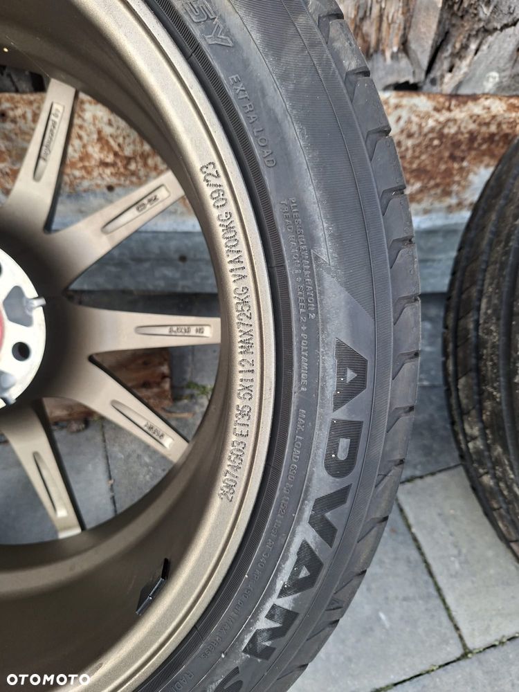 FELGI SPARCO DRS 5x112 8x18 ET35 Rally Bronze SUBARU 09/23r Opony YOKOHAMA - 9