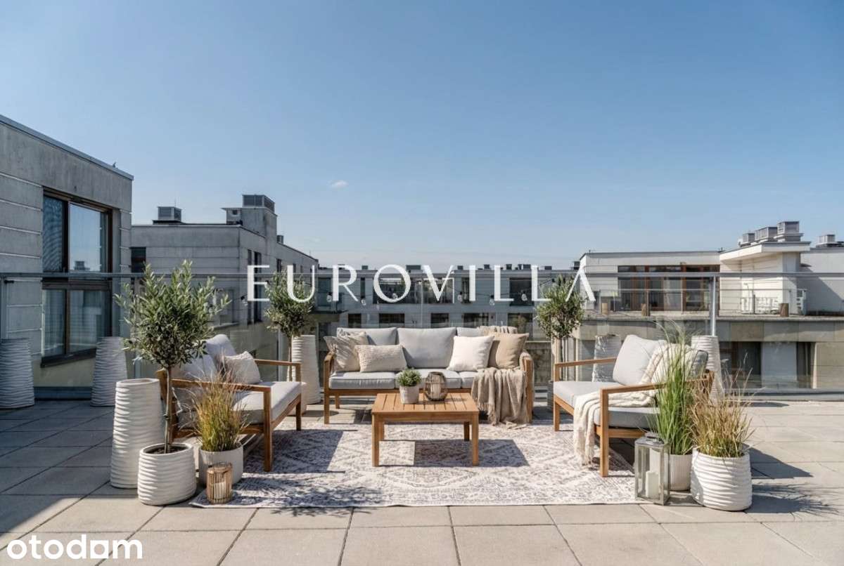 Penthouse, taras 75 m2, ciche