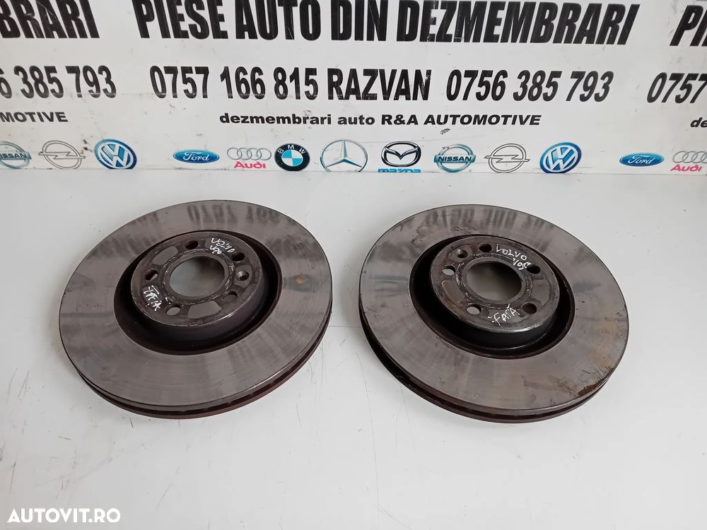 Set 2 Discuri Frana Fata Volvo S90 V90 2.0 D An 2016+ Diametru 25,5 In stare F Buna - 7