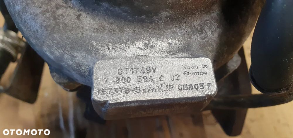 Turbina turbosprężarka turbo nastawnik BMW I E87 Lift 2.0D 7800594 7800594C 7800594C02 - 11