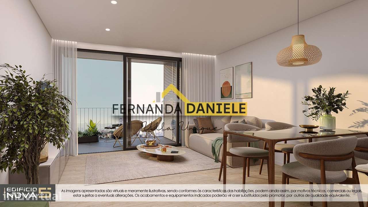 Novo Apartamento T1+1 em São João da Madeira. - Grande imagem: 2/34