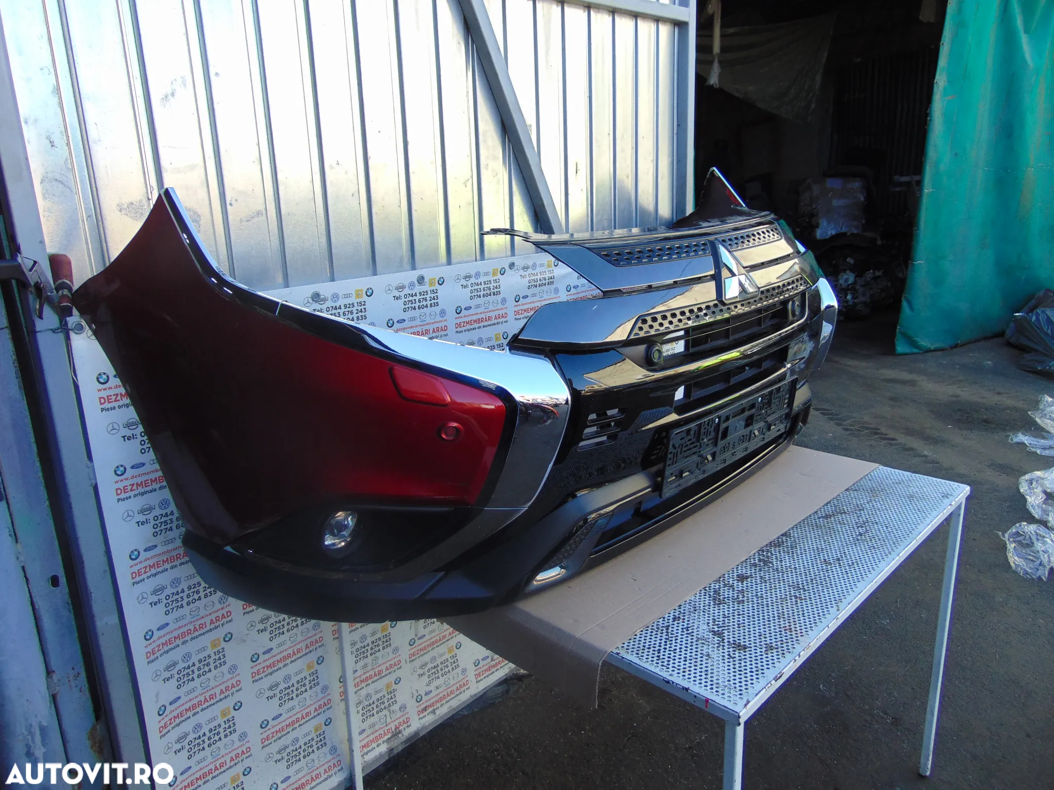 Bara fata Mitsubishi Outlander 3 facelift bara fata completa senzori camera proiectoare - 3