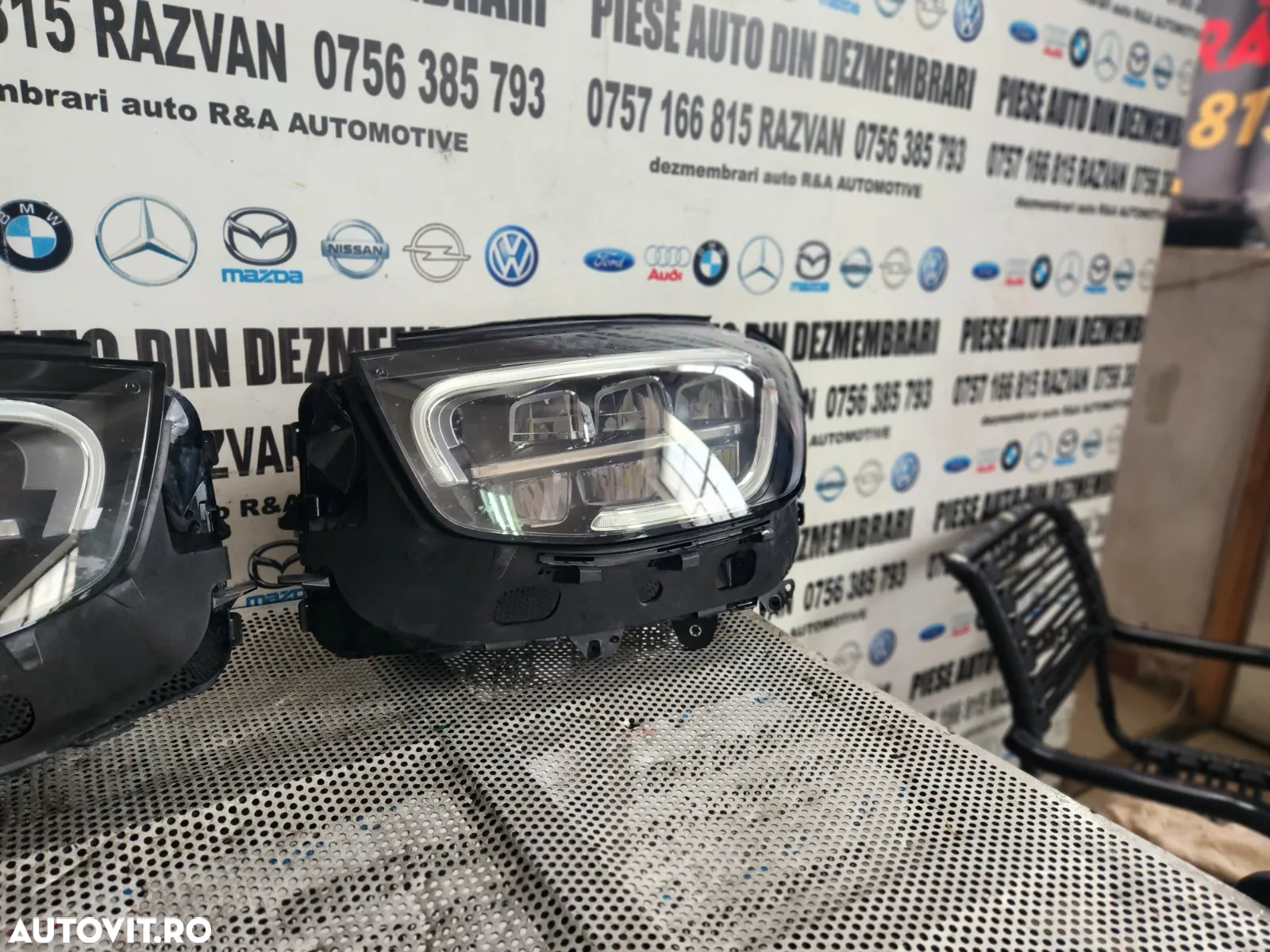 Faruri Far Stanga Dreapta Full Led Mercedes Glc W253 X253 Facelift Complete An 2019-2020-2021-2022 - 7