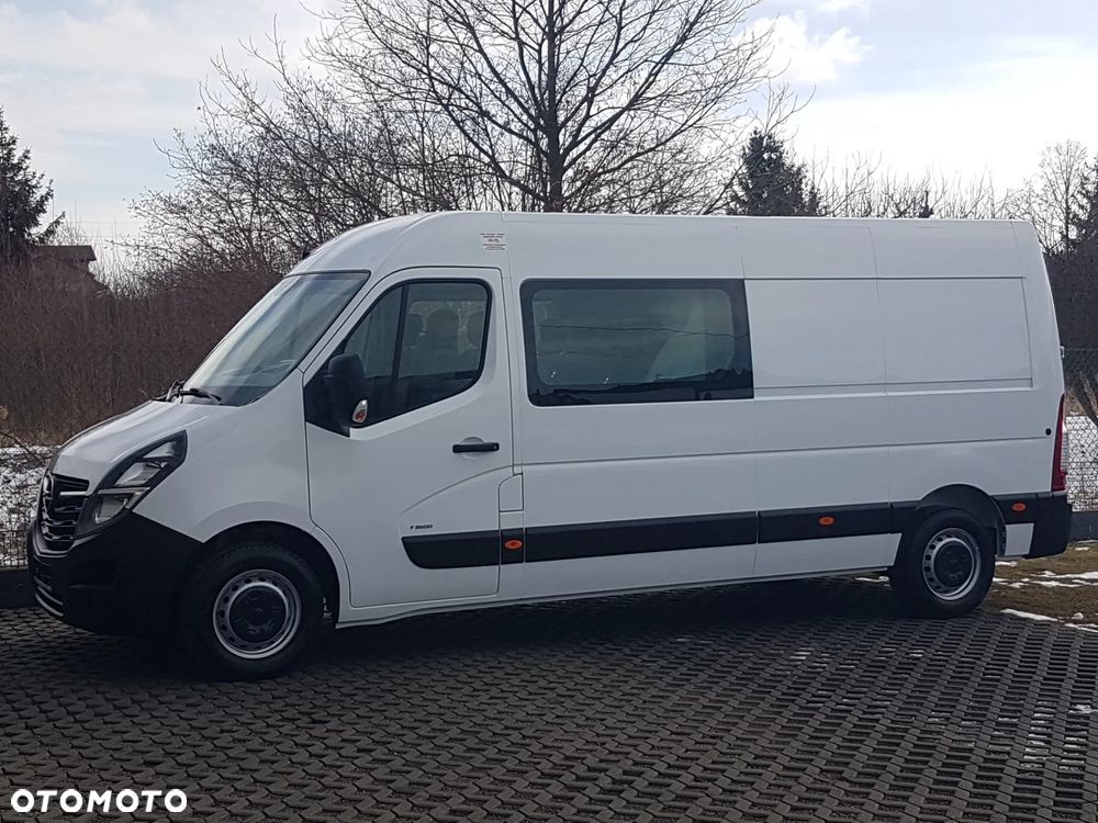 Opel MOVANO 7-OSÓB L3H2 BRYGADÓWKA DŁUGI WYSOKI KLIMA TEMPOMAT NAWIGACJA KRAJOWY OC - 2