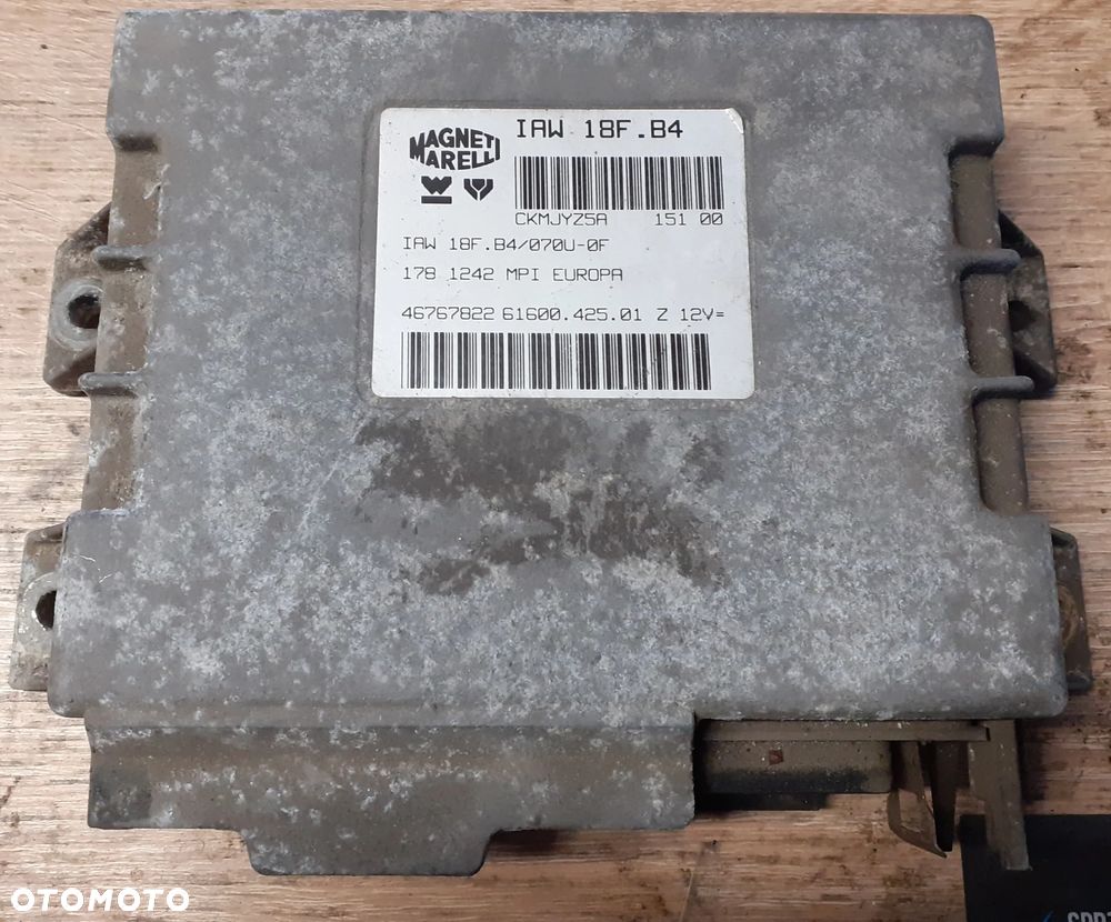 Sterownik KOMPUTER SILNIKA ECU FIAT PUNTO II - 1