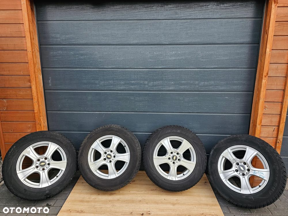 FELGI ALUMINIOWE KOŁA OPONY ZIMOWE OPEL ANTARA CHEVROLET CAPTIVA 17 CALI 5X115 ET43 235/65/17 - 1