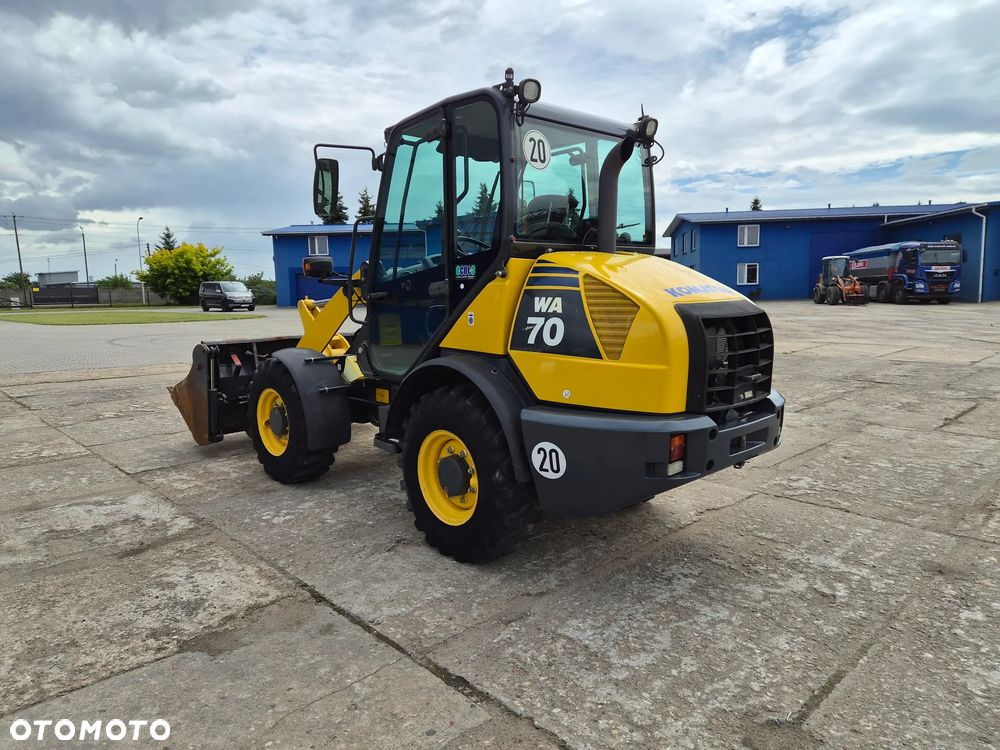 Komatsu WA 70 - 6 spr z Niemiec łyżka krokodyl + widły - 6