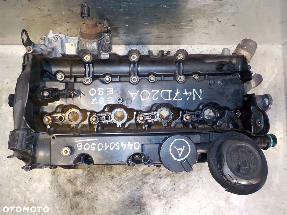 BMW 1 3 E87 E90 SILNIK 2.0 D 177 KM N47D20A + POMPA 0445010506 - 3