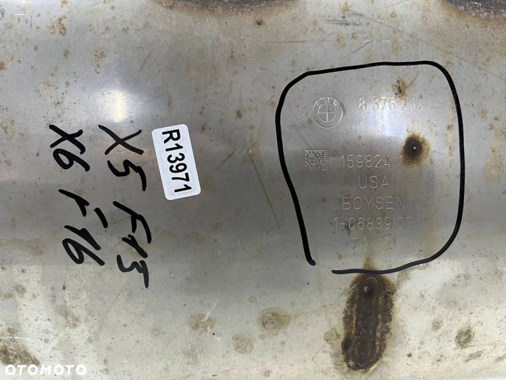 Wydech BMW X5 F15 X6 F16 13-18r. tłumik końcowy końcówki 8576214 - 12