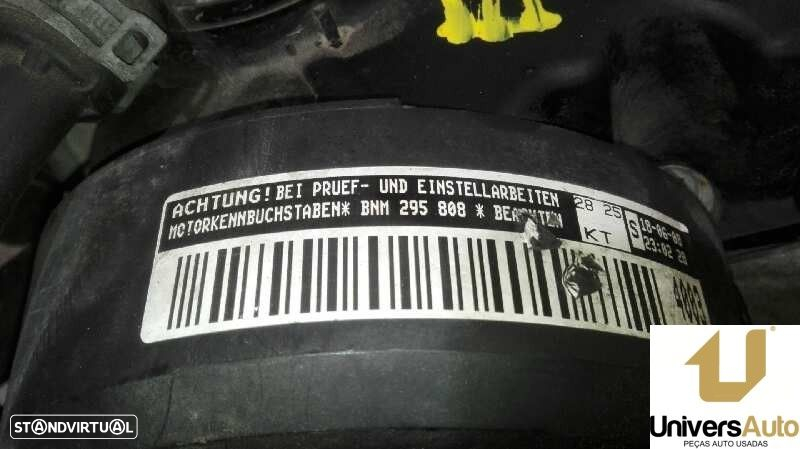 MOTOR COMPLETO VOLKSWAGEN POLO 2008 -BNM - 12