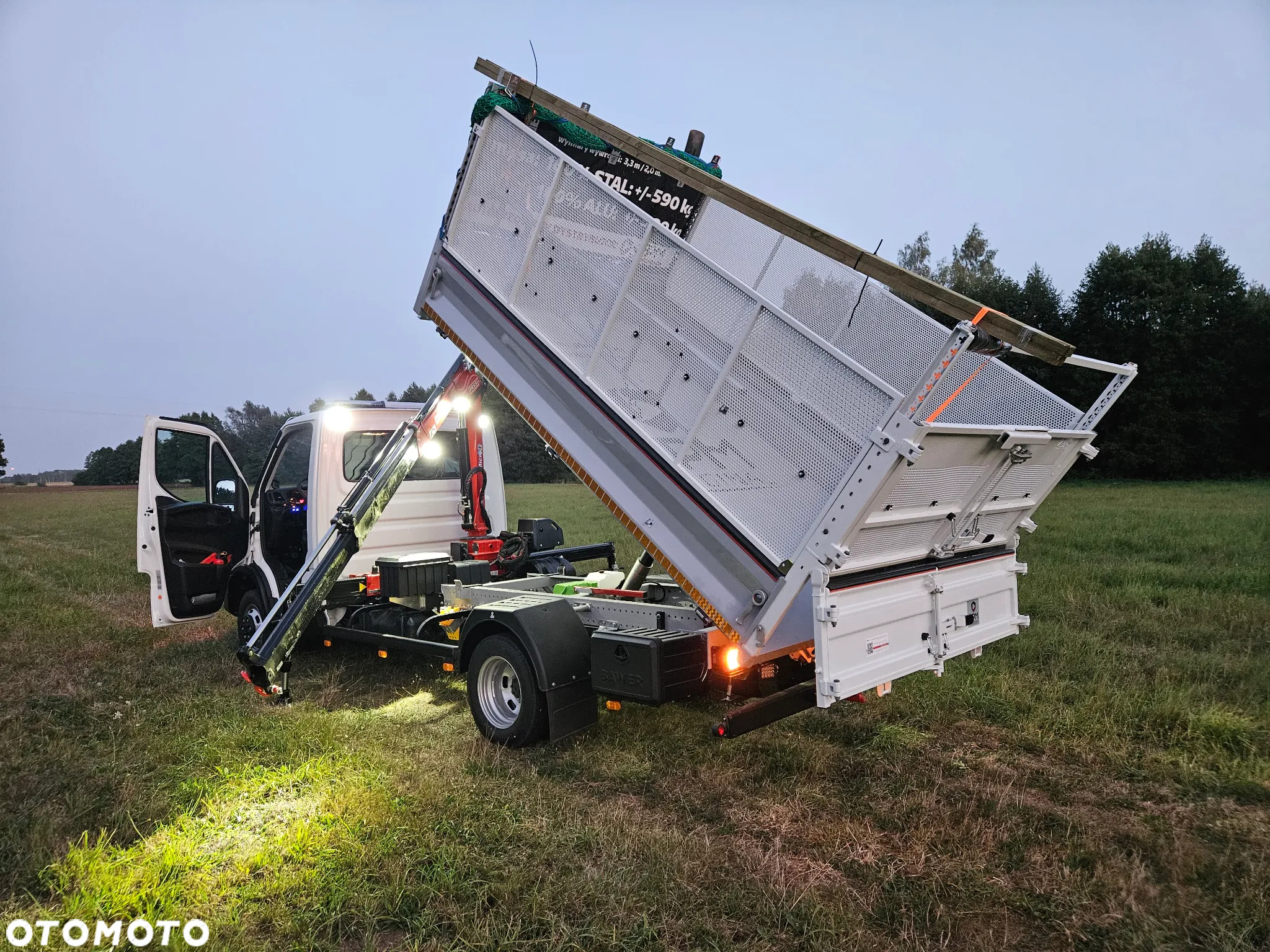 Iveco 35c/50c komunalka, wywrotka JPM, żuraw, HDS - 11