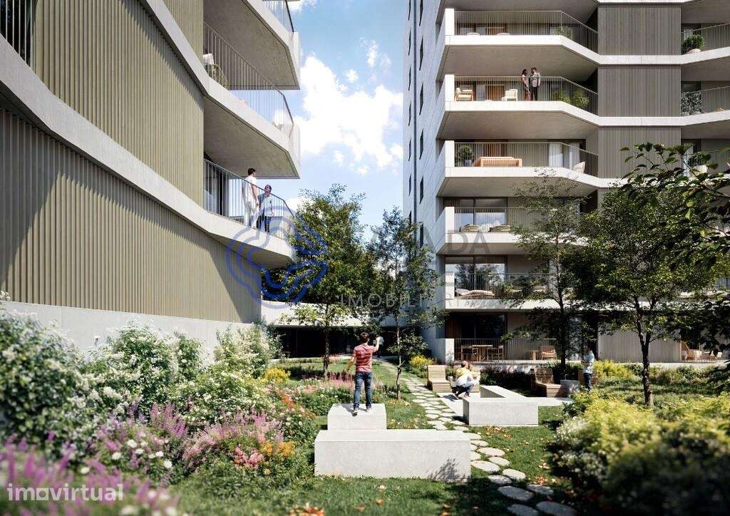 T2 I Premium I Varanda  e Garagem | The Urban Yard | 5º Piso - Grande imagem: 2/12