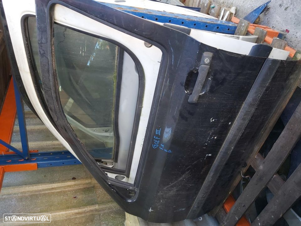 Porta Frente Esquerda Vw Golf 3 c vidro - 2