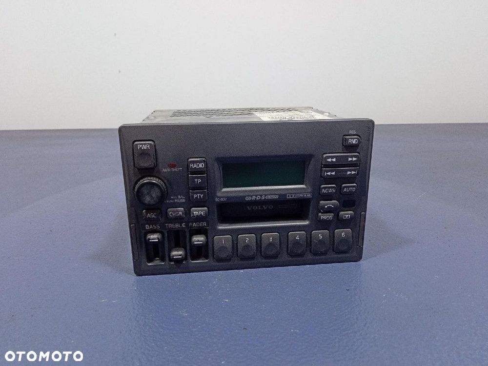 VOLVO V70 I S70 97- RADIO KASETOWE FABRYCZNE OEM SC-802 3533962 - 1