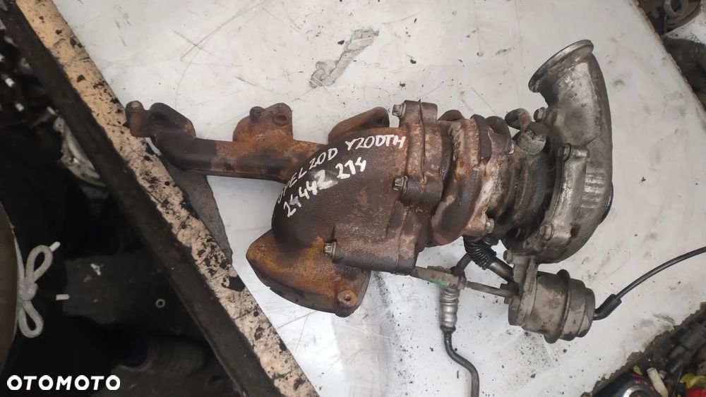 OPEL vectra astra zafira 2,0  t15 90570506 turbosprężarka  GT15 90531518  24442214 - 7
