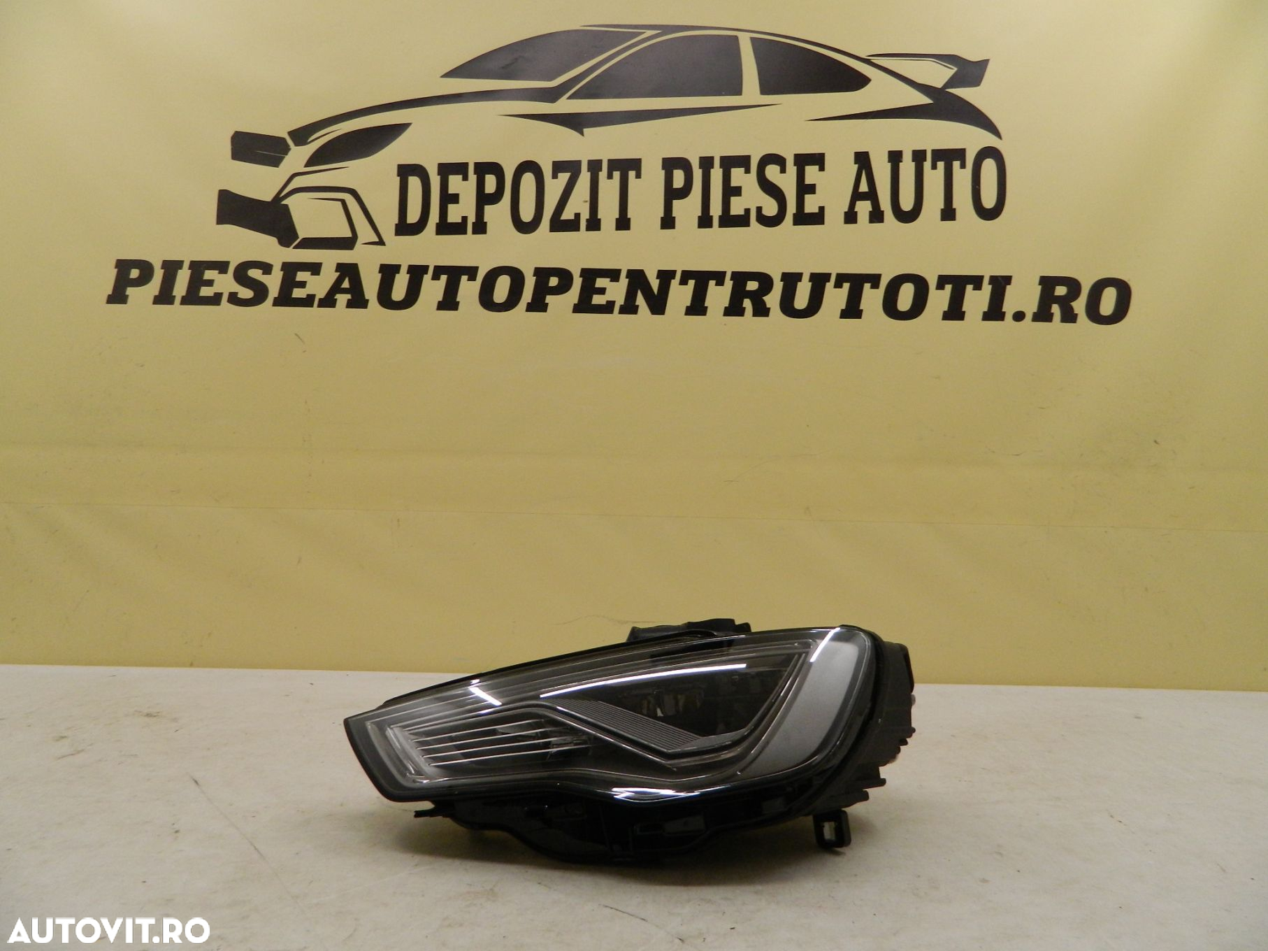 Far stanga Audi A3, S3, RS3, 8V Full led 2012, 2013, 2014, 2015, 2016, cod origine 8V0941033 - 2
