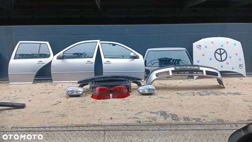 GOLF IV DRZWI MASKA KLAPA ZDERZAK WZMOCNIENIE CHŁODNICA LAMPA REFLEKTOR - 1